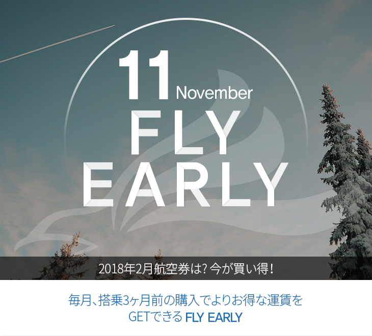 11 November FLY EARLY