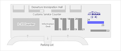 3F 18 Counter NO. 1-4