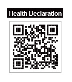 Chinese health declaration QR code