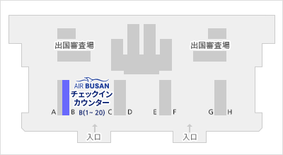 3F T2 B カウンター No. 1 ~ 20