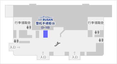 1F 3~10号柜台